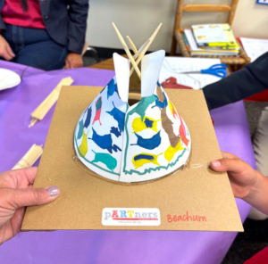 1_teepee_WESEx Teepee project - Wilson Elementary