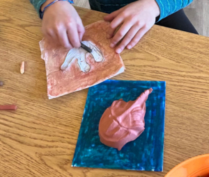 4th_Fossils_2examples Fossils through Art project