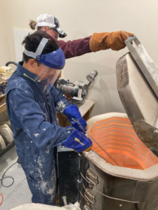 IMG_0279 JHHS - Raku Pottery Integrated Arts project